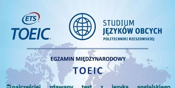 Studium Języków Obcych przeprowadza testy TOEIC w atrakcyjnych cenach