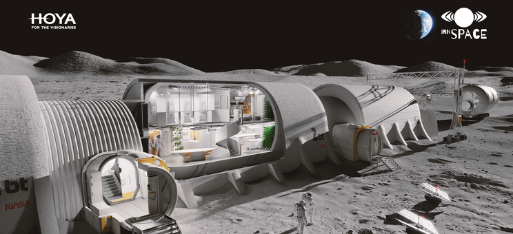 Czwarte miejsce zespołu Innspace w konkursie Moon Base Design Contest